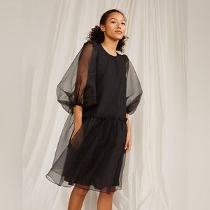 Cynthia Rowley Tallulah Dress in Black, Size M, New